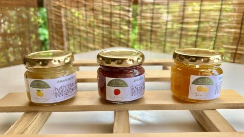 甜菜糖（てんさいとう）で作った 【フルーツジャム】 中瓶