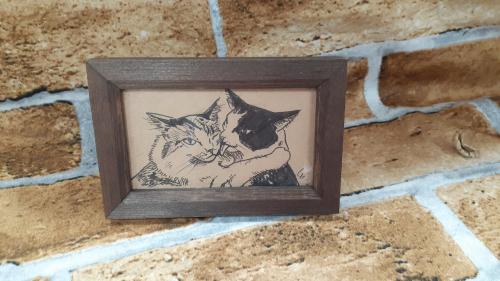 ペット似顔絵カード